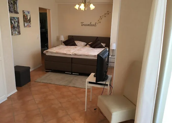 „die 3 Am Rhein“ Appartement